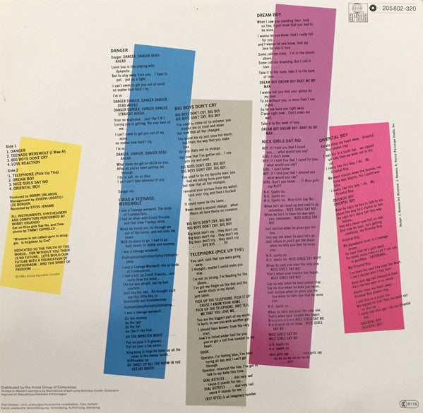 The Flirts : Born To Flirt (LP, Album)