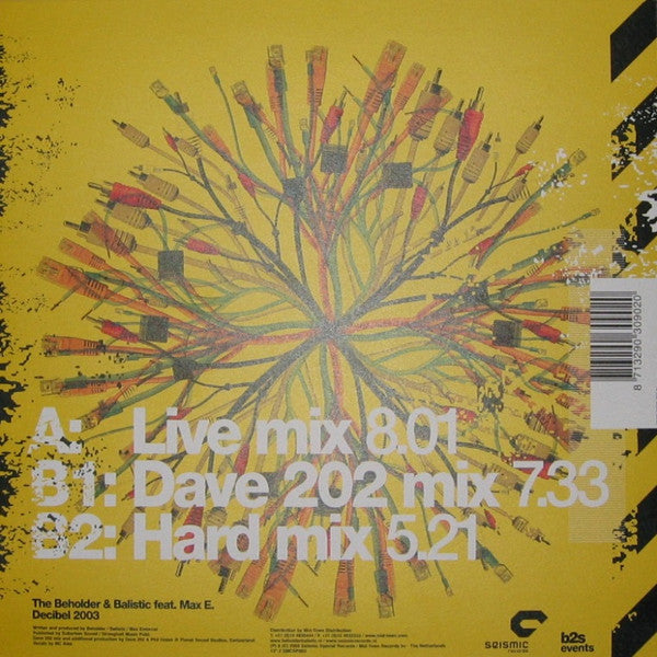The Beholder & Balistic Feat. Max E.* : Decibel 2003 (12")
