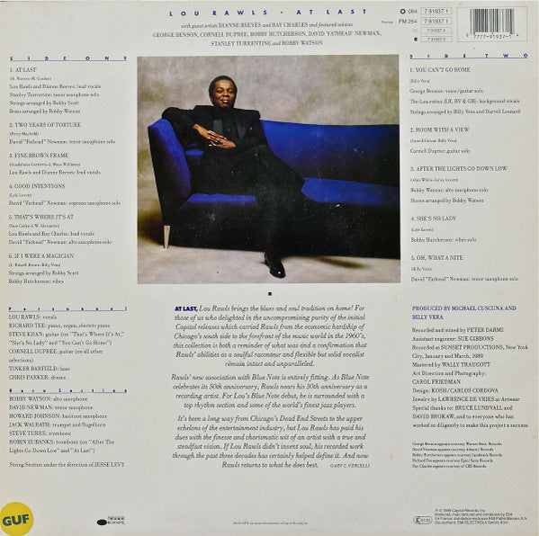 Lou Rawls : At Last (LP, Album)