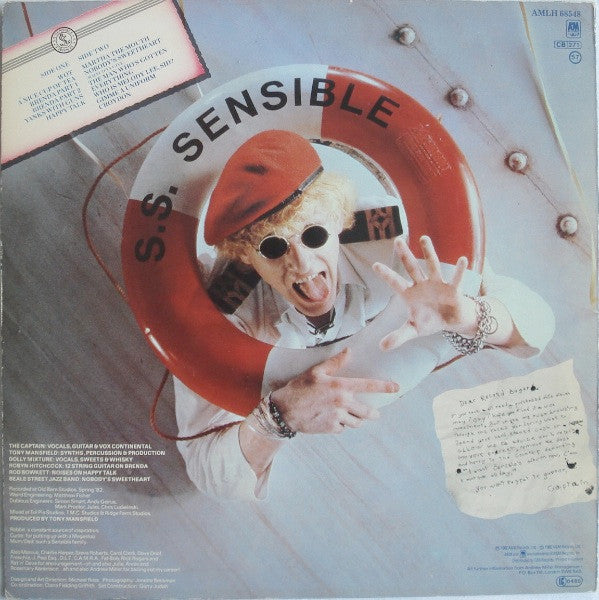 Captain Sensible : Women And Captains First (LP, Album)