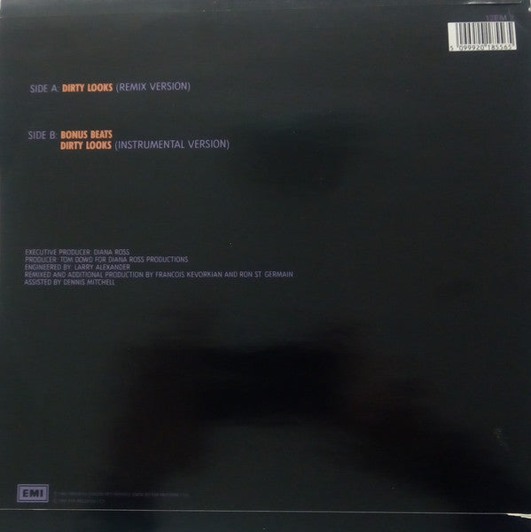 Diana Ross : Dirty Looks (12", Single)