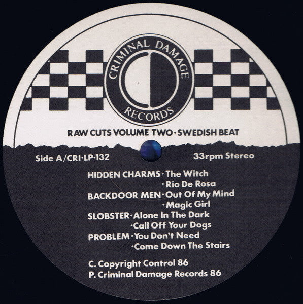 Various : Raw Cuts Volume Two - Swedish Beat (LP, Comp)