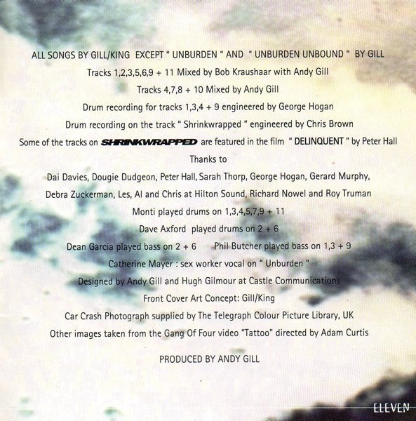 Gang Of Four : Shrinkwrapped (CD, Album)