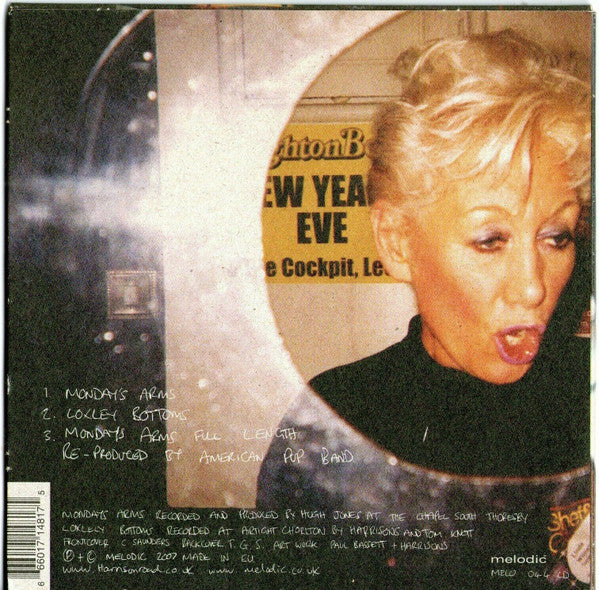 Harrisons : Monday's Arms (CD, Single)