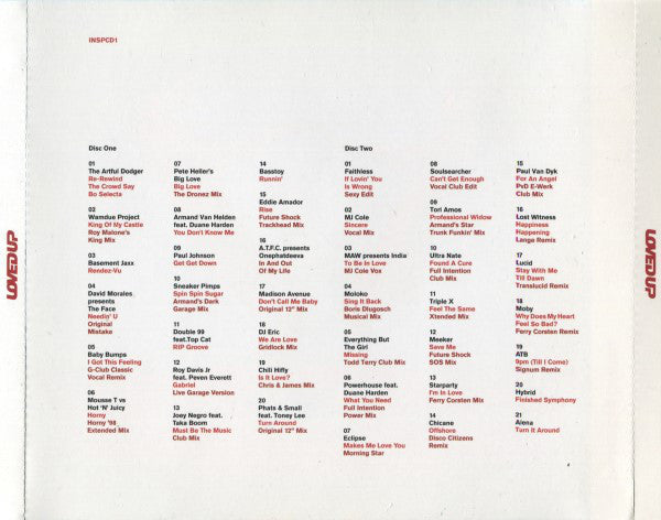 Various : Loved Up (2xCD, Mixed)