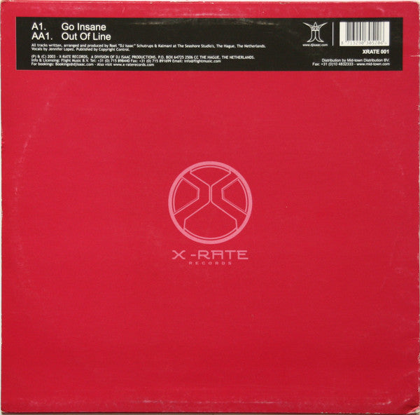 DJ Isaac : Go Insane (12")