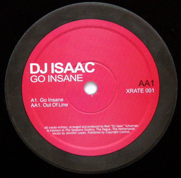 DJ Isaac : Go Insane (12")