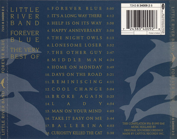 Little River Band : Forever Blue - The Very Best Of (CD, Comp)