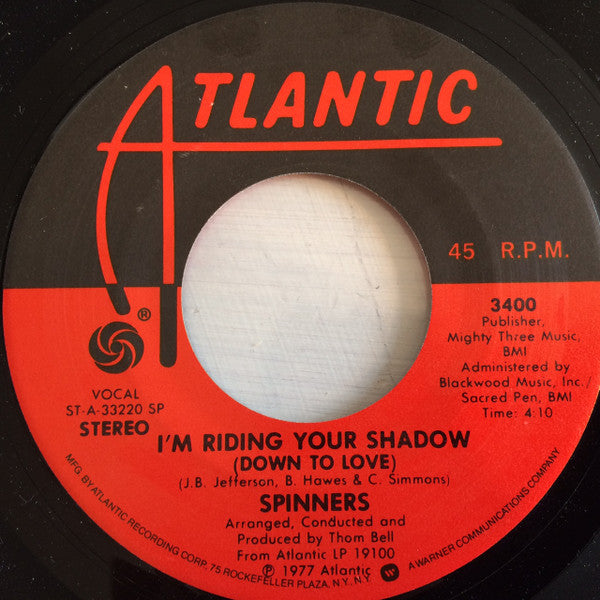 Spinners : Me And My Music (7")