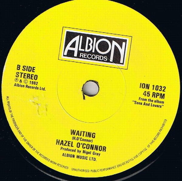 Hazel O'Connor : That's Life (7", Yel)