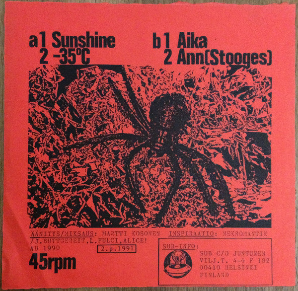 Sub (4) : Sunshine-EP (7", EP, RP, W/Lbl)