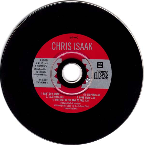 Chris Isaak : Can't Do A Thing (To Stop Me) (CD, Single, CD2)