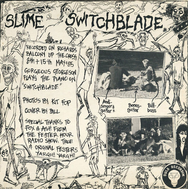 The Fester Brothers : You Gotta Be Patient To Be Psychiatric (7", Single)