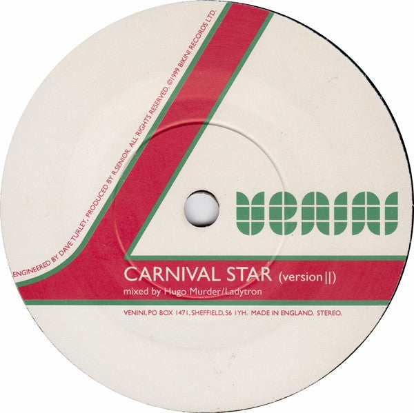 Venini : Carnival Star (7", Single)