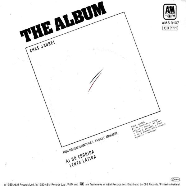 Chas Jankel : Ai No Corrida (7", Single)