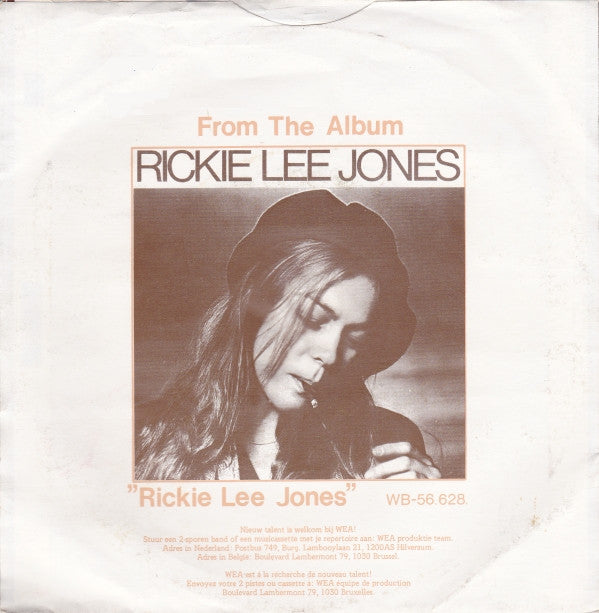Rickie Lee Jones : Chuck E.'s In Love (7", Single)