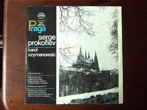 Karol Szymanowski, Sergei Prokofiev : Violin Concerto No. 2 (LP, RP)