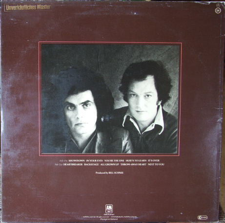 Gallagher & Lyle : Showdown (LP, Album)