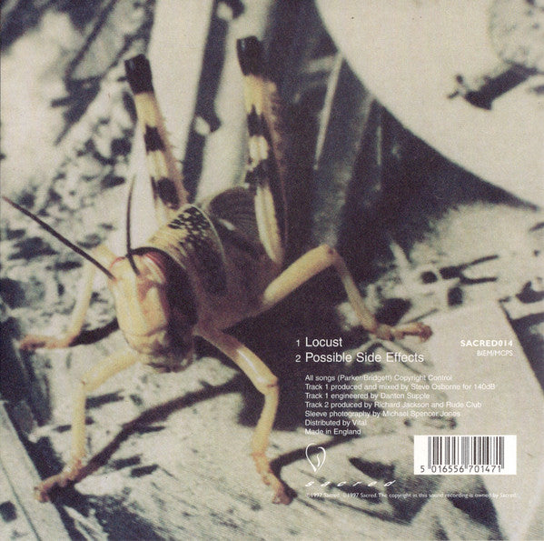 Rude Club : Locust (7", Single, Num)