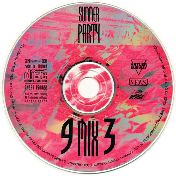 Various : Serious Beats Mastermix '94 Part 1 - Mission Thunderstorm (CD, Comp, Mixed)