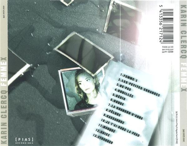 Karin Clercq : Femme X (CD, Album)
