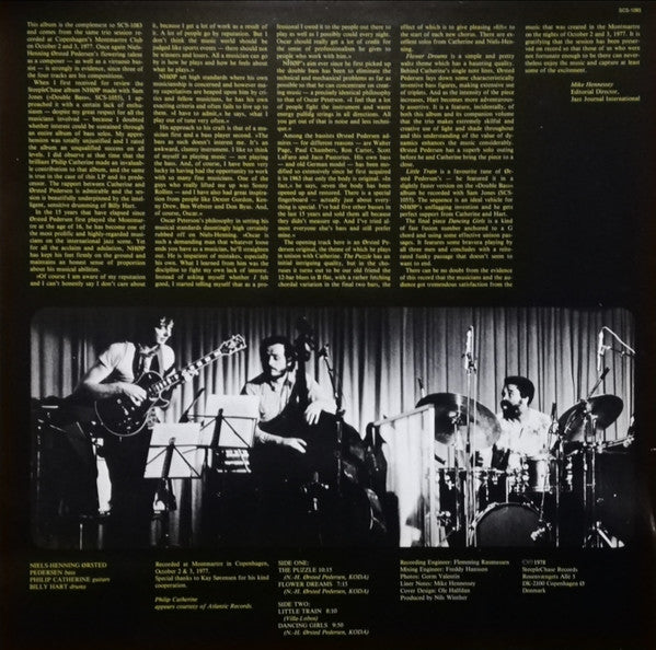 Niels-Henning Ørsted Pedersen Trio : Trio 2 (LP, Album, RE, RP)