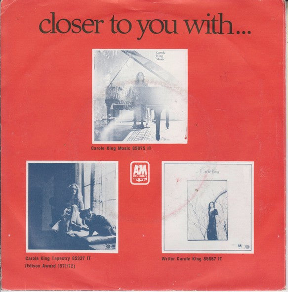 Carole King : Sweet Seasons (7", Single)