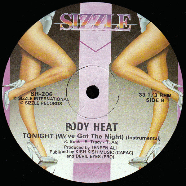 Body Heat (2) : Tonight (We've Got The Night) (12")