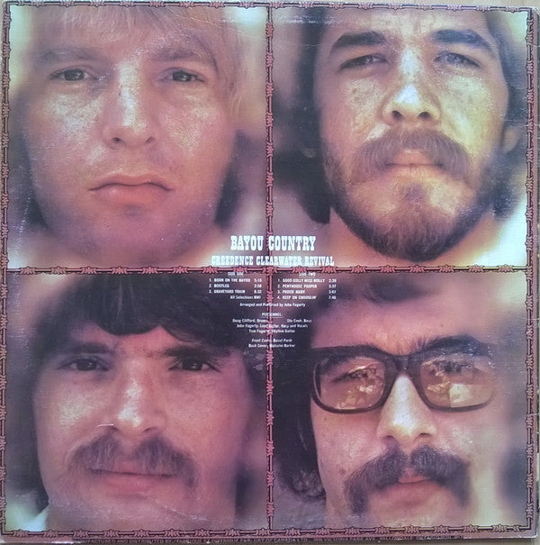 Creedence Clearwater Revival : Bayou Country (LP, Album, RE)