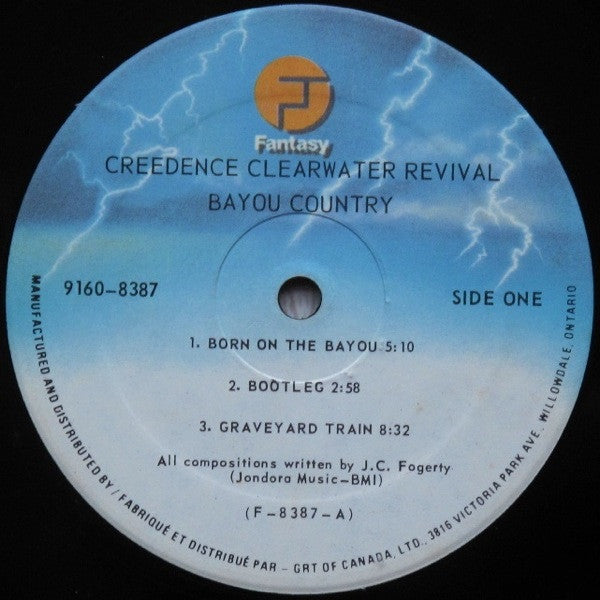 Creedence Clearwater Revival : Bayou Country (LP, Album, RE)