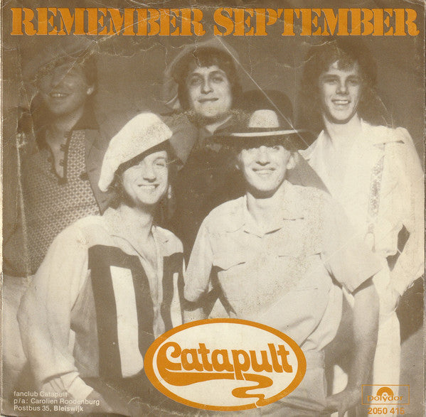 Catapult : Remember September (7", Single)