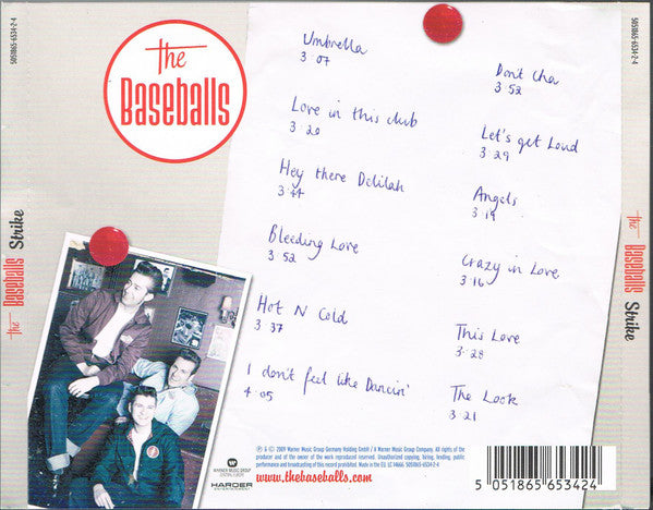 The Baseballs : Strike (CD, Album)