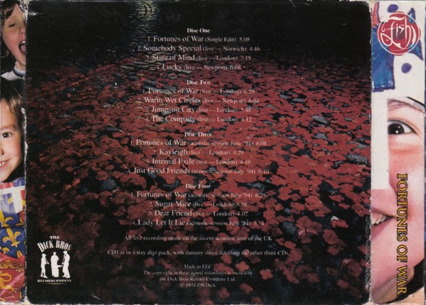 Fish : Fortunes Of War (CD, Single, CD1)