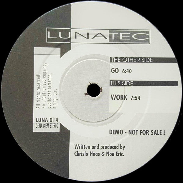 Armed Response : Go / Work (12")