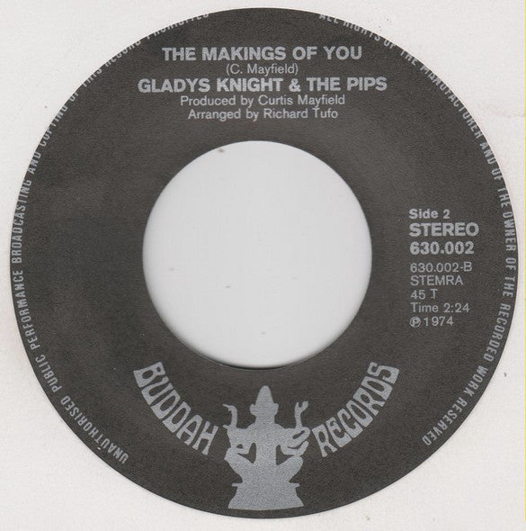 Gladys Knight And The Pips : On And On (7", Single)