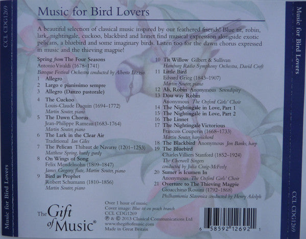 Various : Music For Bird Lovers (CD, Comp)