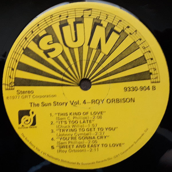Roy Orbison : The Sun Story Vol.4 (LP, Comp)