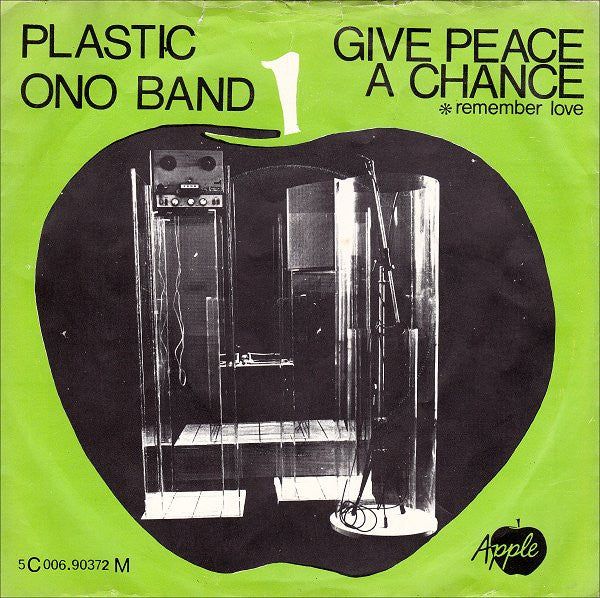 The Plastic Ono Band : Give Peace A Chance (7", Single, Mono)