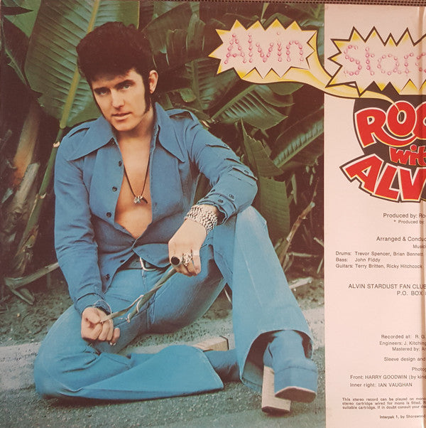 Alvin Stardust : Rock With Alvin (LP, Album, Gat)