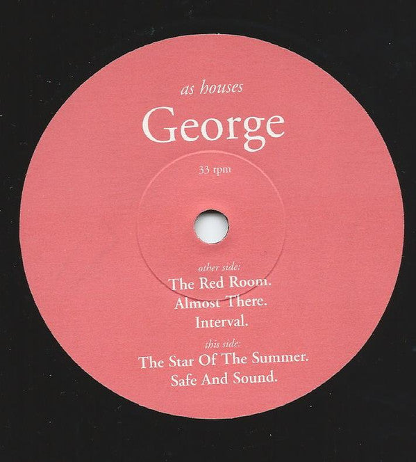 George (8) : As Houses (7", EP)