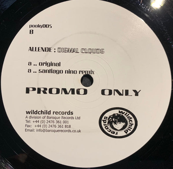 Allende : Dismal Clouds (12", Promo)
