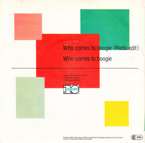 Little Benny And The Masters* : Who Comes To Boogie (7", Single)