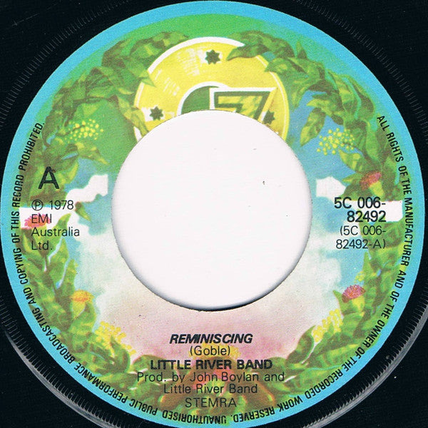 Little River Band : Reminiscing (7")
