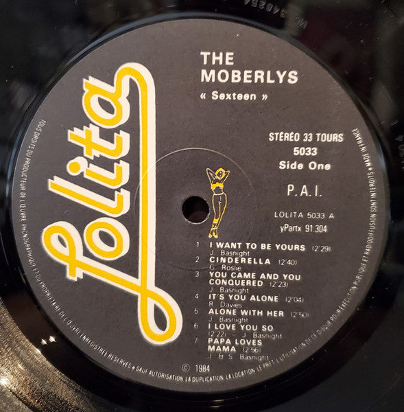The Moberlys : Sexteen (LP, Album)