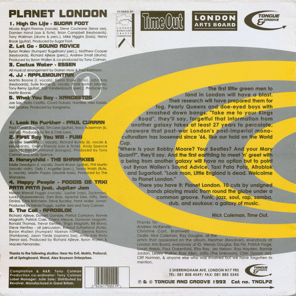 Various : Planet London (LP, Comp)