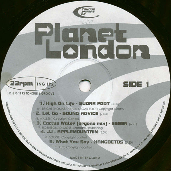 Various : Planet London (LP, Comp)