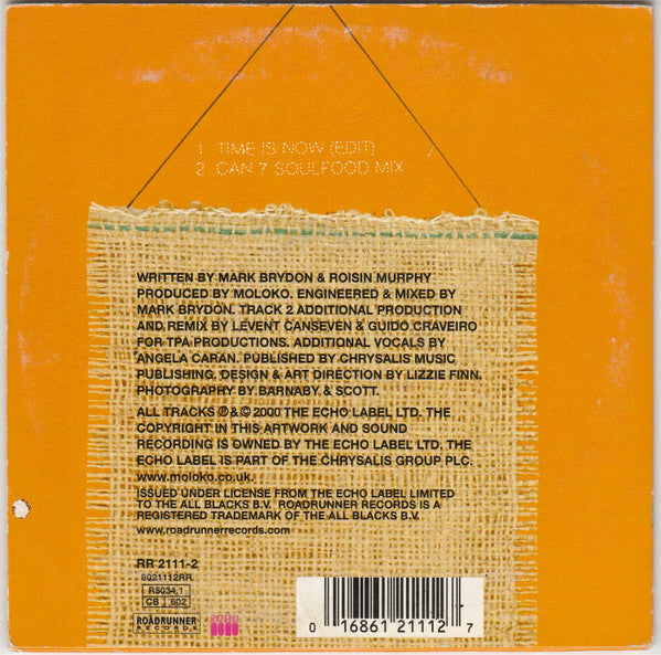 Moloko : The Time Is Now (CD, Single)