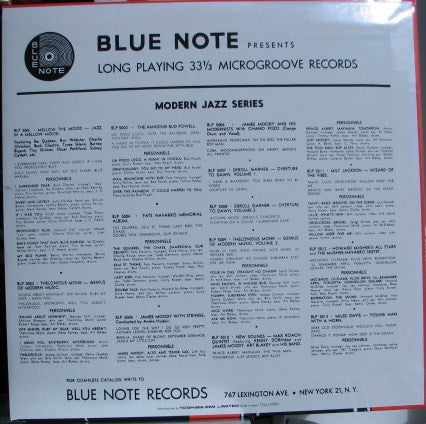 James Moody And His Modernists With Chano Pozo : James Moody And His Modernists (10", Album, Mono, Ltd, RE)