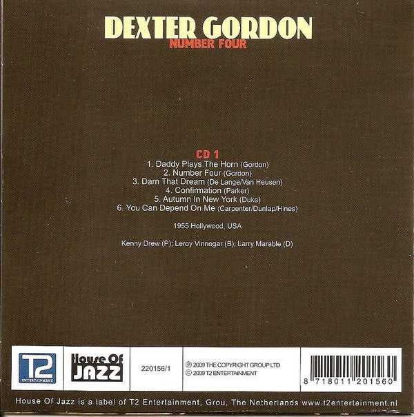 Dexter Gordon : Kind Of Gordon (10xCD, Album + Box, Comp)