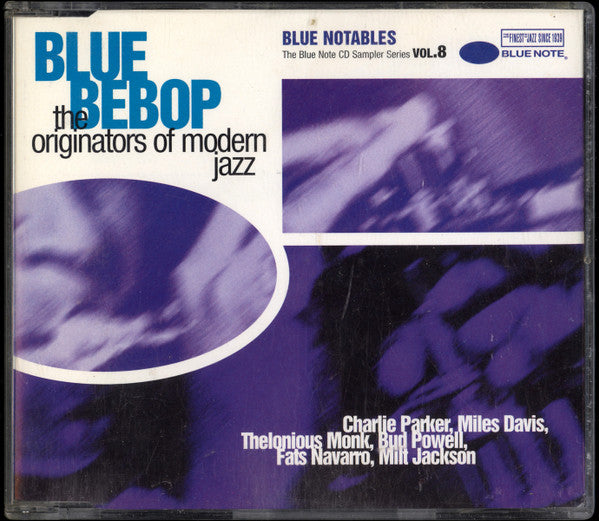 Various : Blue Bebop (The Originators Of Modern Jazz) (CD, Comp, Mono, Smplr)